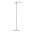 LED-STEHLEUCHTE 61/28/195 cm    - Klar/Chromfarben, KONVENTIONELL, Kunststoff/Metall (61/28/195cm) - Novel