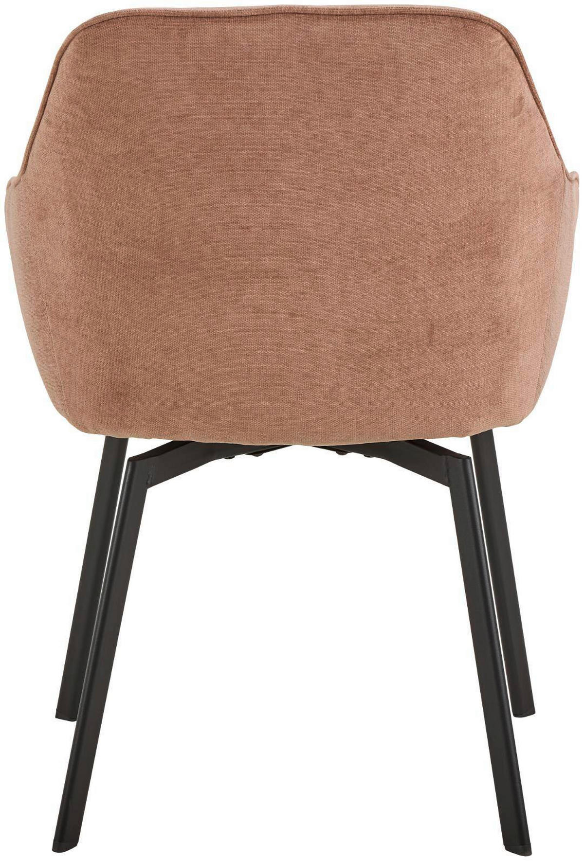 STOL MED ARMSTÖD 2 styck automatisk funktion för återfjädring struktur   - svart, Design, metall/textil (58,5/83,5/55,5cm) - Best Price