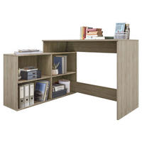 Birou - stejar Sonoma, Basics, material pe bază de lemn (120/77/50cm) - Boxxx