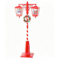 Felinar Cu Led - alb/verde, Lifestyle, plastic (80/188/40cm) - X-Mas