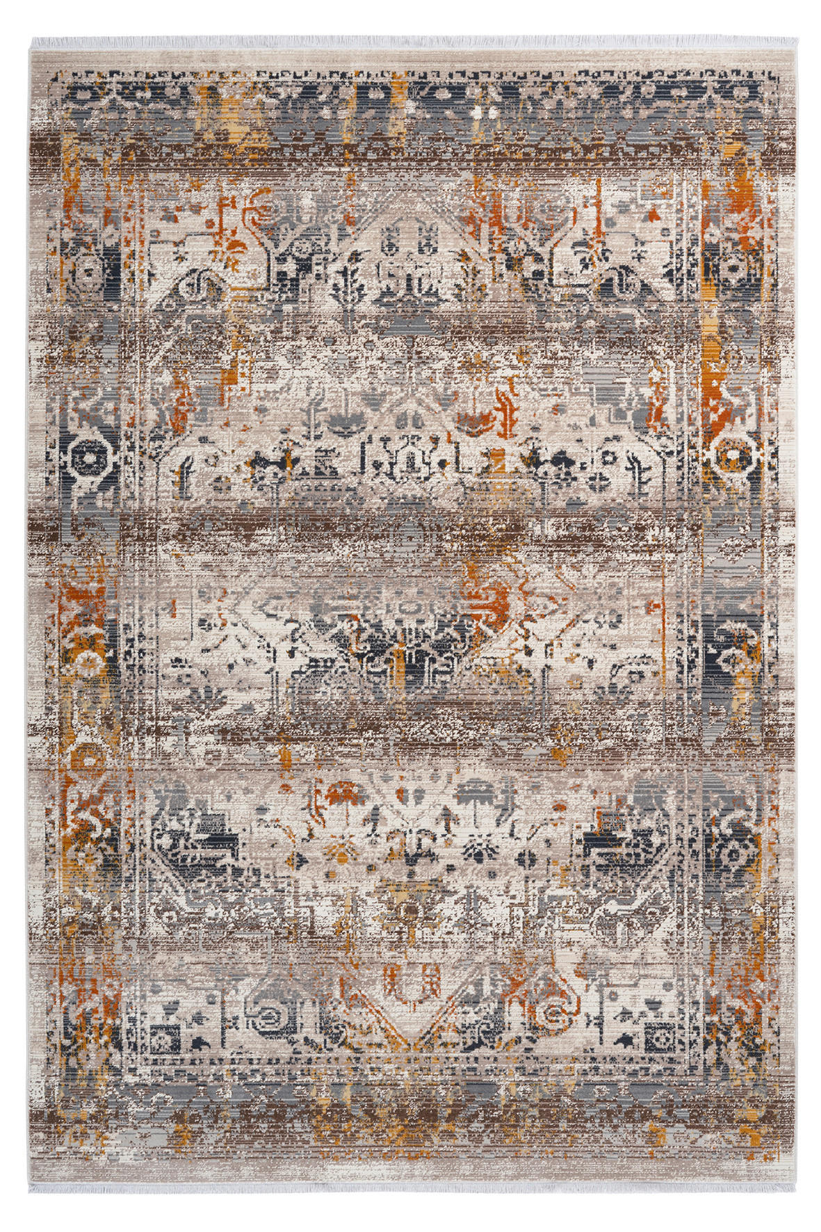 WEBTEPPICH 40/60 cm Taupe  - Taupe, Design, Textil (40/60cm) - Obsession