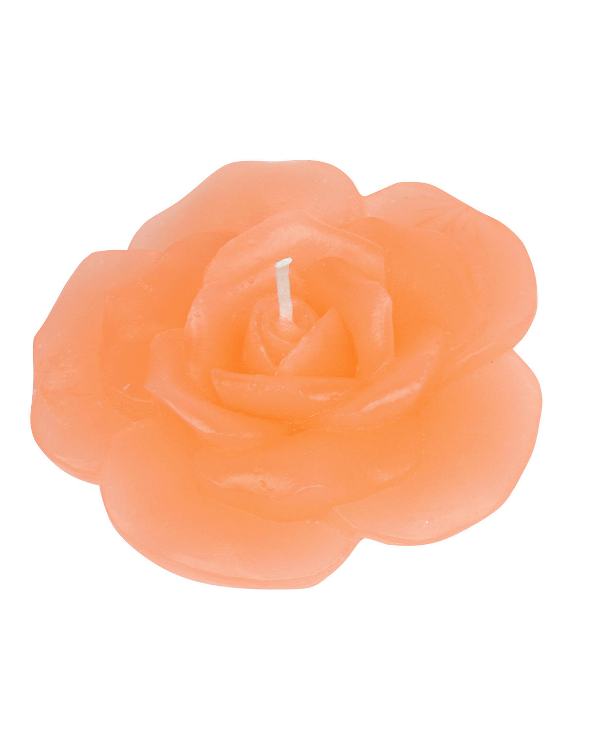 KERZE - Koralle, Trend, Naturmaterialien (8/3,6cm)