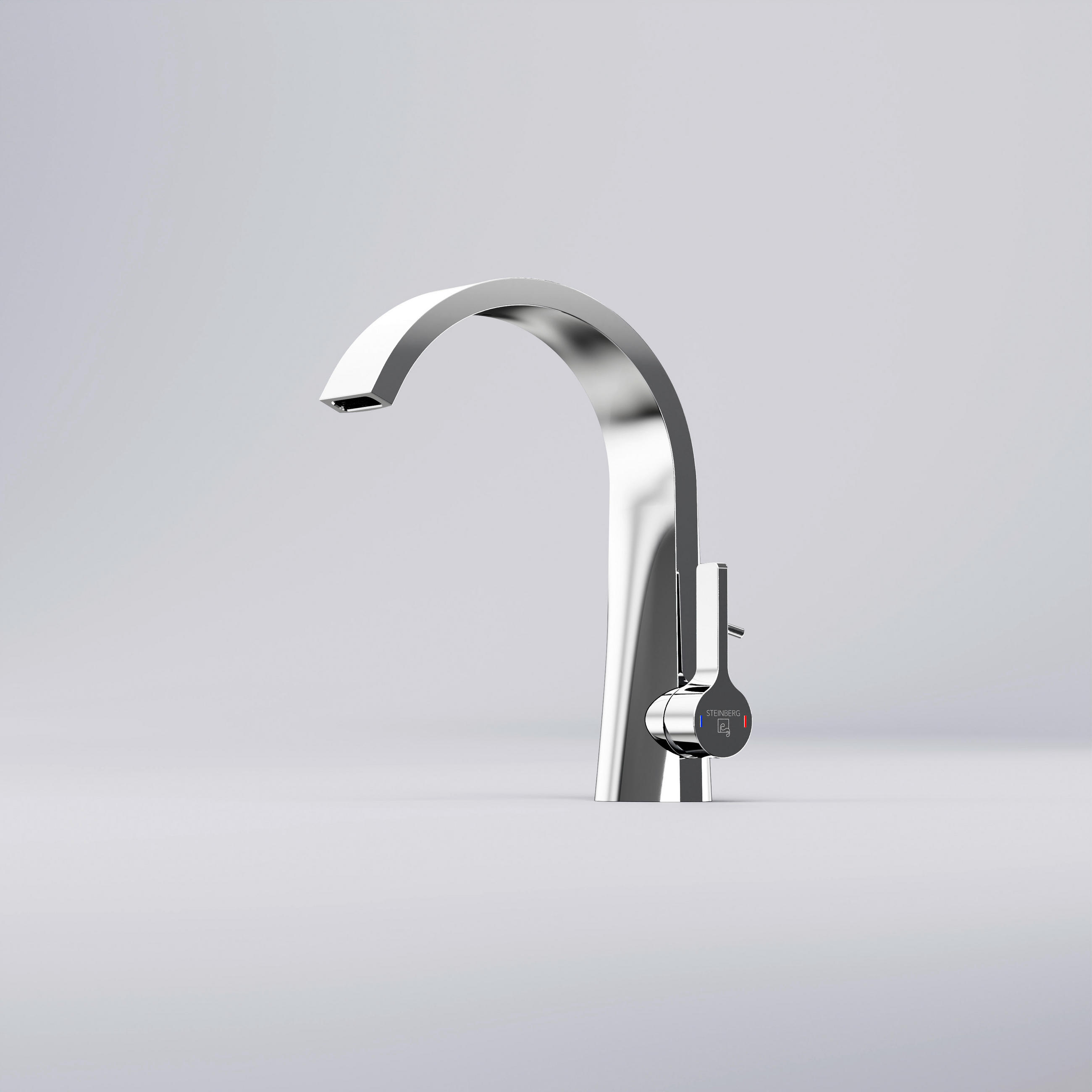WASCHTISCHARMATUR 280 1000  - Chromfarben, MODERN, Metall (5,8/22,6/18,6cm)