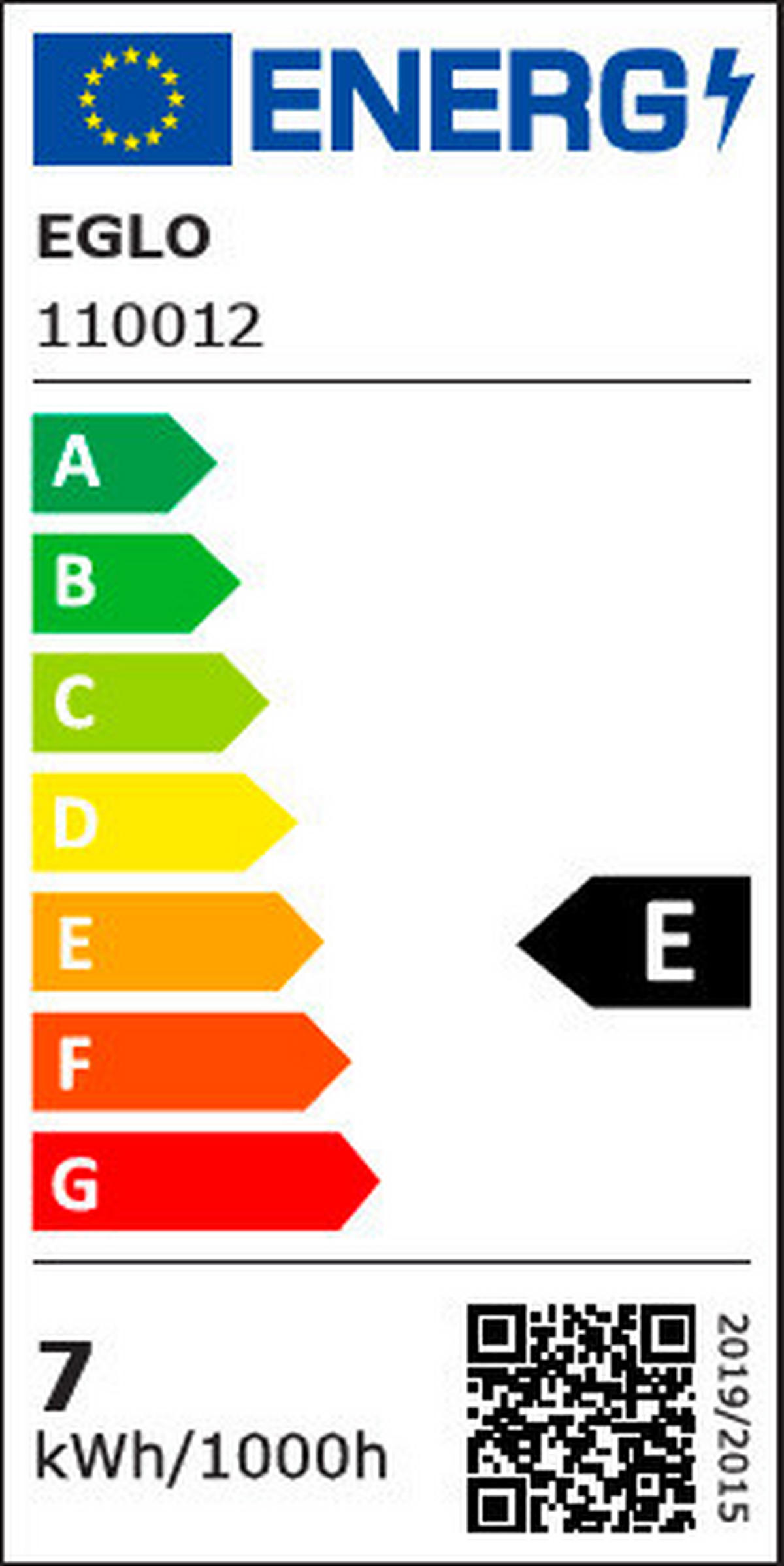 LED-LJUSKÄLLA   E27 7 W  - klar, Basics, glas (14.2cm) - Eglo