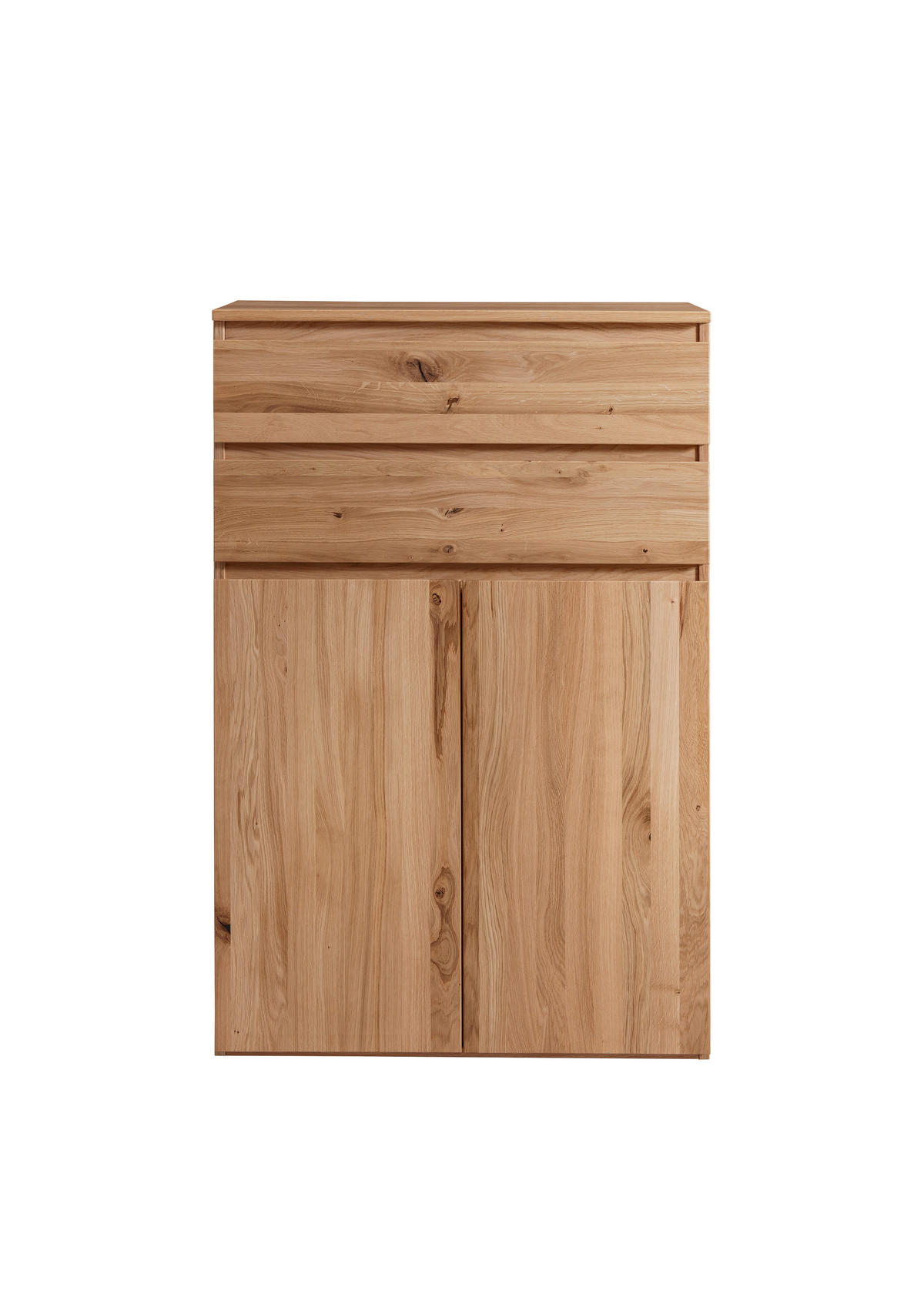 HIGHBOARD  in 80/121/39 cm  - Eichefarben, KONVENTIONELL, Holz (80/121/39cm) - Linea Natura