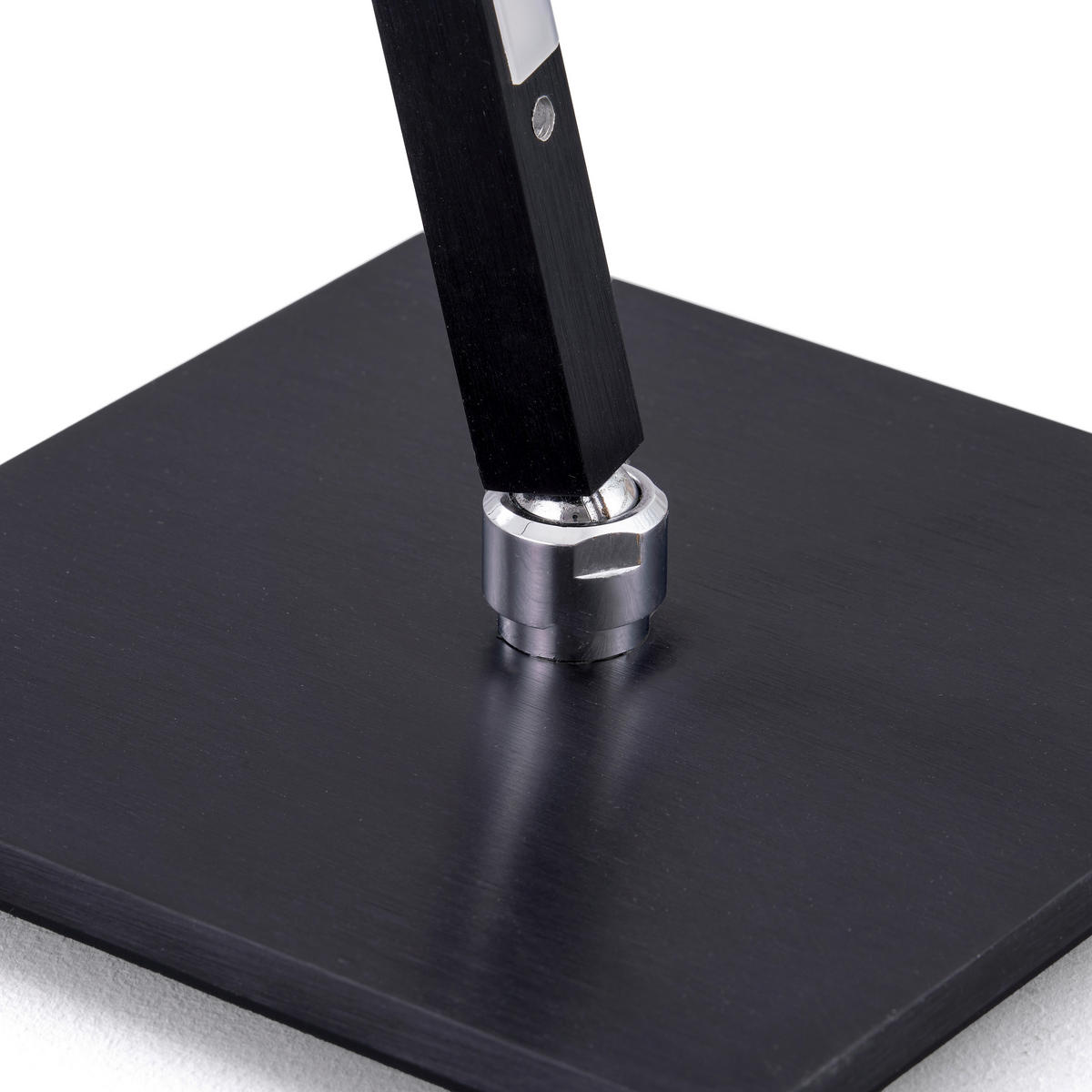 LED-STEHLEUCHTE Mia 158/20/20 cm  - Schwarz, KONVENTIONELL, Metall (158/20/20cm) - Ambiente