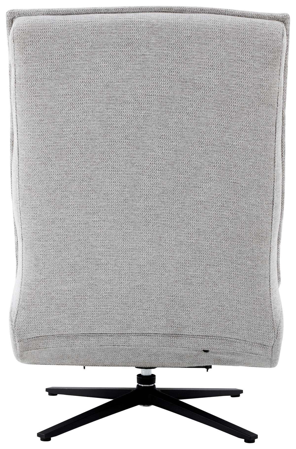 RELAXSESSEL Metall, Textil Schwarz, Greige  - Greige/Schwarz, Design, Textil/Metall (68/108/84cm) - Stylife