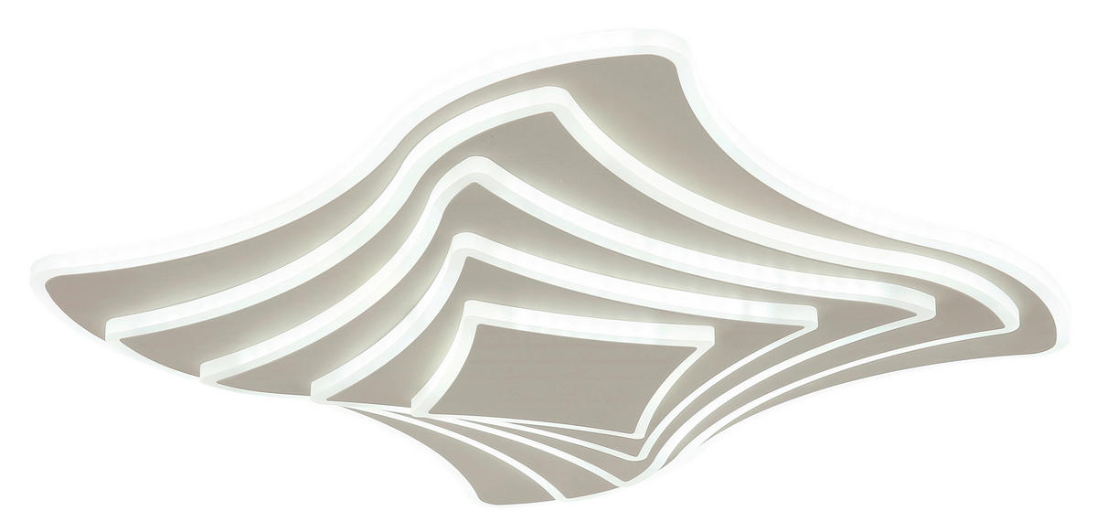 Plafonieră Cu Led 42 W    45/45/7 cm  - nisipiu, Design, plastic/metal (45/45/7cm) - Novel