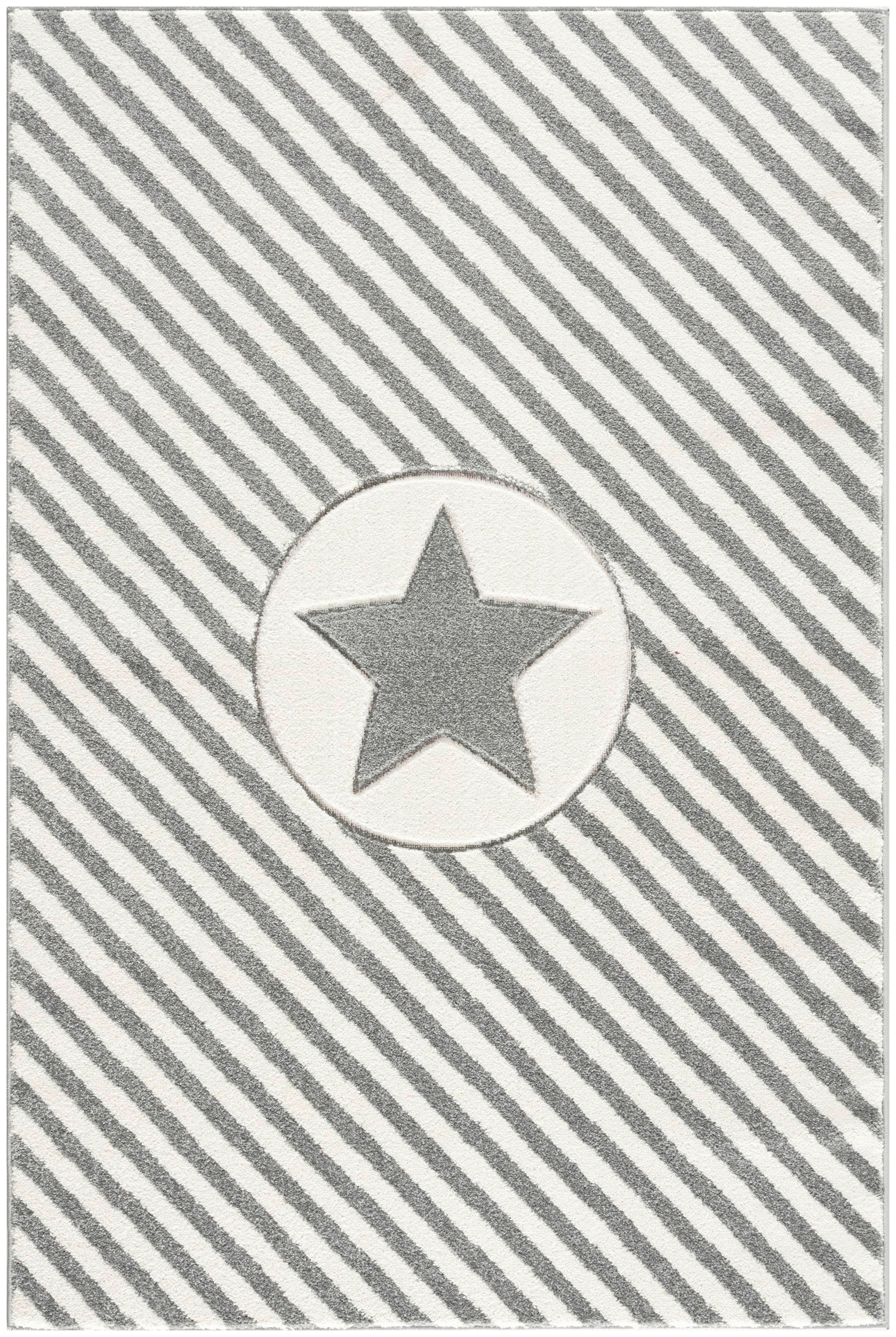 KINDERTEPPICH Happy Rugs  - Silberfarben, Trend, Textil (160/230cm)