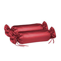NACKENROLLENBEZUG 2er-Set COLOURS  - Bordeaux, Basics, Textil (40/15cm) - Fleuresse