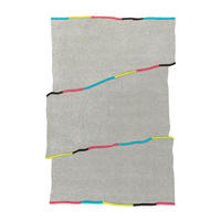 FLACHWEBETEPPICH  Wohnzimmer 170/240 cm Hellgrau rechteckig  - Hellgrau, Basics, Textil (170/240cm) - Kayoom