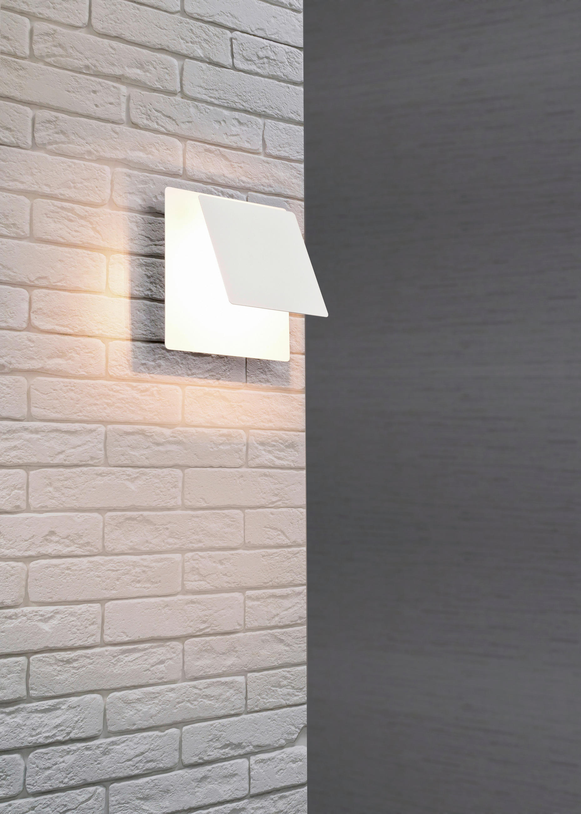 LED-WANDLEUCHTE Mio   - Weiß, Design, Metall (18/18/7.2cm) - Trio Leuchten
