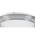 LED-DECKENLEUCHTE 45/6 cm   - Chromfarben/Transparent, Design, Kunststoff/Metall (45/6cm) - Novel