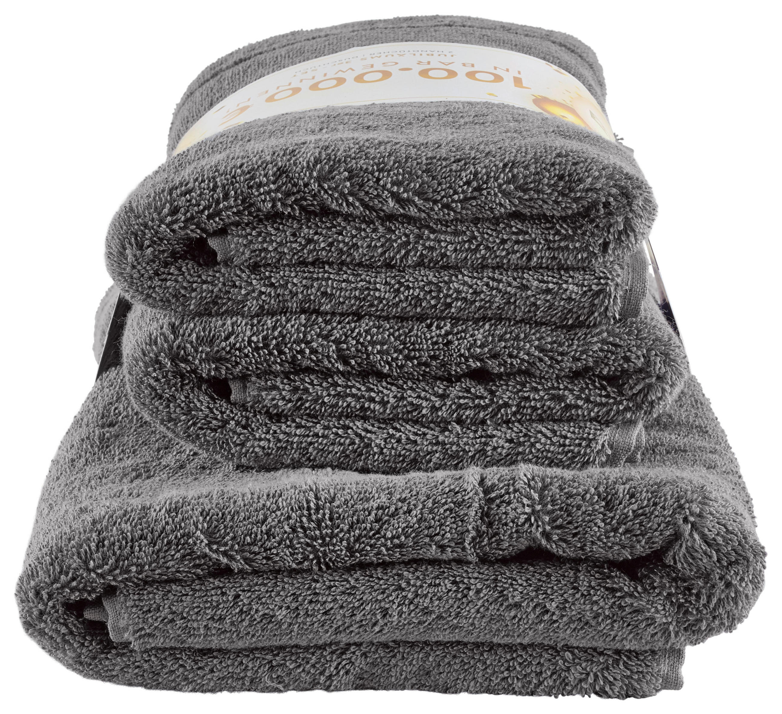SET IZ FROTIRJA Jubiläums Set HR & SLO  temno siva  - temno siva, Basics, tekstil - Vossen