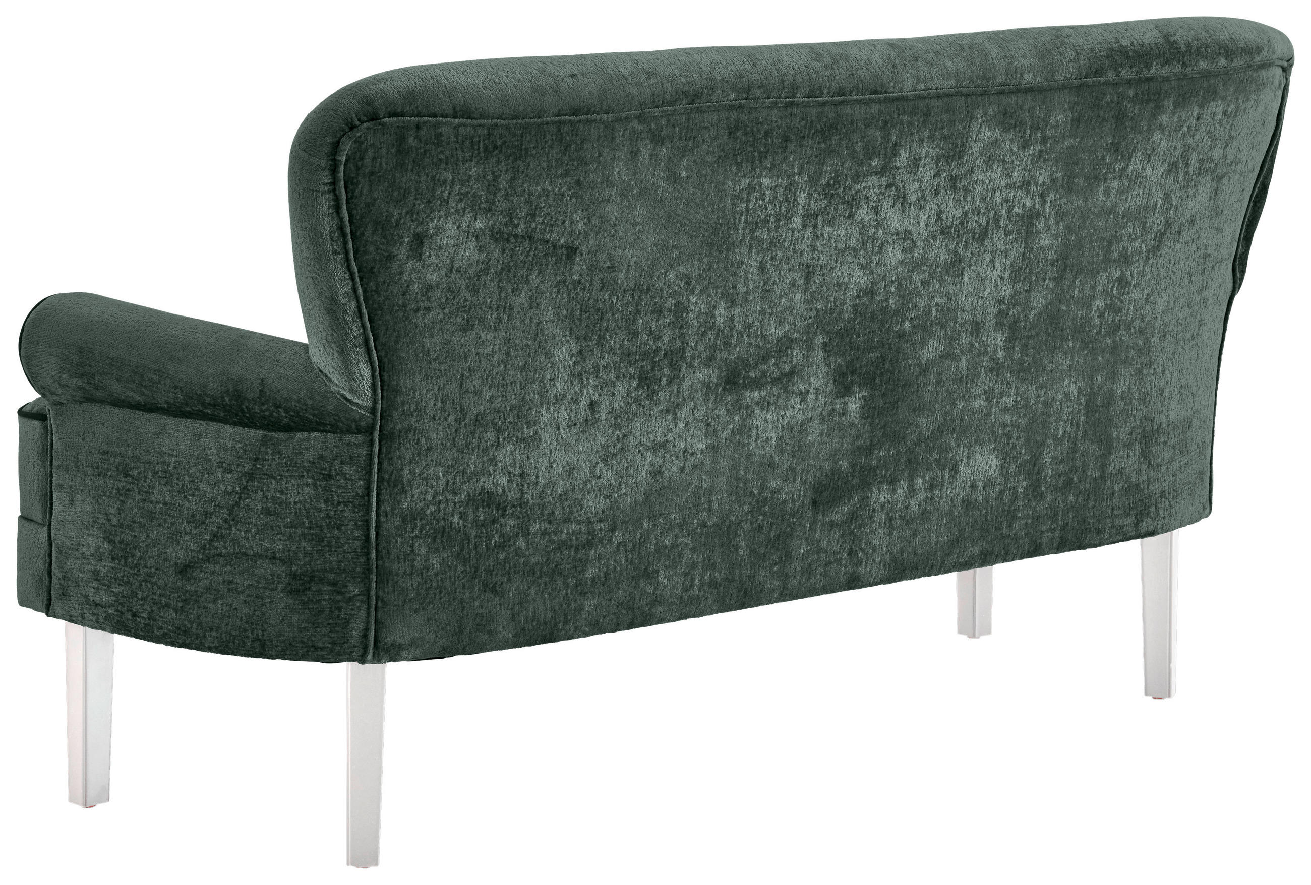 SITZBANK in Holz, Textil Grün  - Weiss/Grün, Lifestyle, Holz/Textil (180/91/75cm) - Valdera