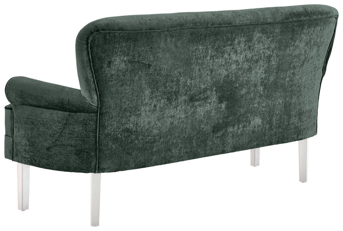 SITZBANK in Holz, Textil Grün  - Weiss/Grün, Lifestyle, Holz/Textil (180/91/75cm) - Valdera