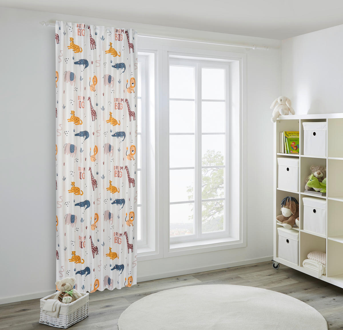 DETSKÝ ZÁVES, nepriehľadné, 130/245 cm - viacfarebná, Konventionell, textil (130/245cm) - Ben'n'jen