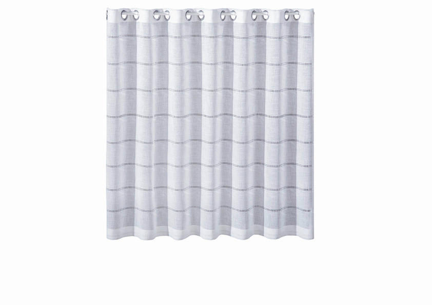 KURZGARDINE   140/90 cm   - Weiß, KONVENTIONELL, Textil (140/90cm)