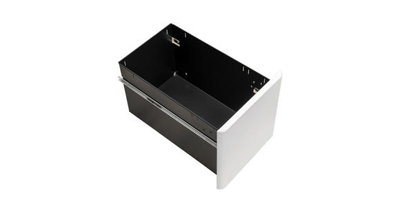 ROLLCONTAINER 30/59,2/50 cm - Weiß, KONVENTIONELL, Kunststoff/Metall (30/59,2/50cm) - Novel