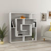 BÜCHERWAND  125/129/22 cm Weiss  - Weiss, Design, Holzwerkstoff (125/129/22cm) - Livetastic