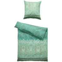BETTWÄSCHE Satin 155/220 cm  - Waldgrün, KONVENTIONELL, Textil (155/220cm) - Bassetti