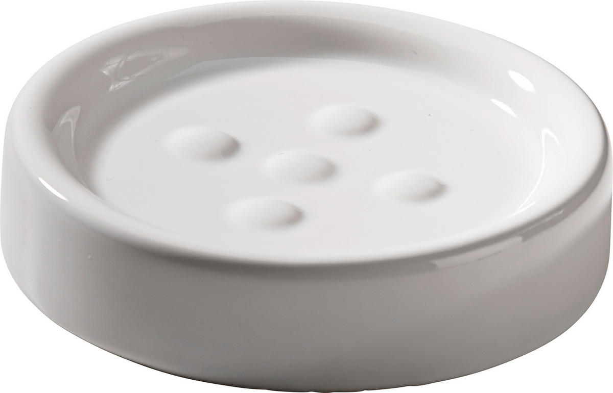 TVÅLKOPP keramik  - vit, Basics, keramik (11/11/2.8cm)