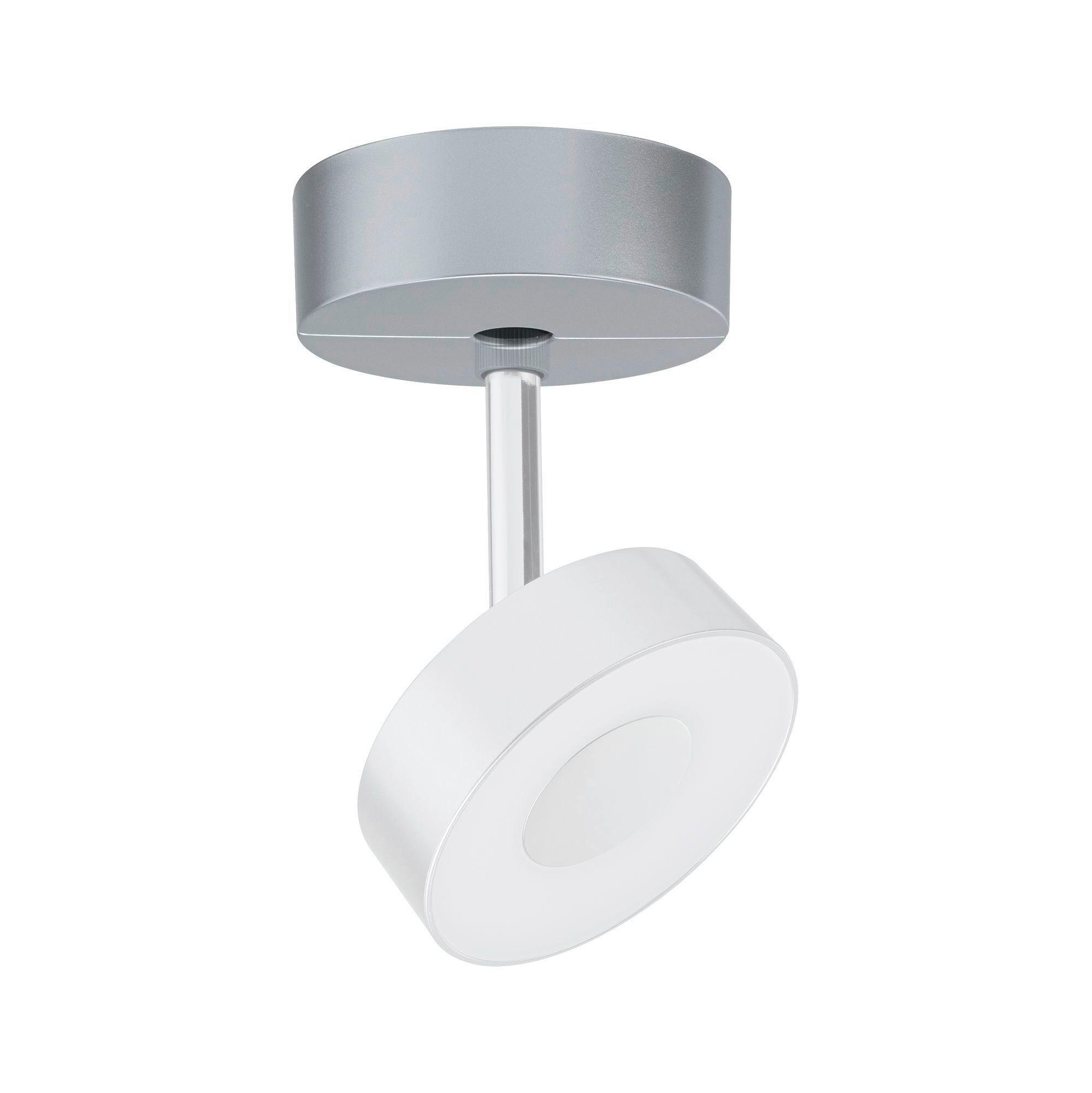 SCHIENENSYSTEM-STRAHLER - Chromfarben, Basics, Kunststoff (10/3,55cm) - Paulmann
