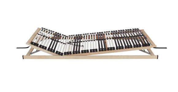 Lattenrost 90x200 cm - Schwarz/Weiß, Holz (90/200cm) - Primatex