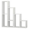 REGÁL, biela, 42/89/20 cm - biela, Design, kompozitné drevo (42/89/20cm) - Livetastic