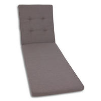 LIEGENAUFLAGE Uni  - Taupe, Basics, Textil (59/7/195cm)