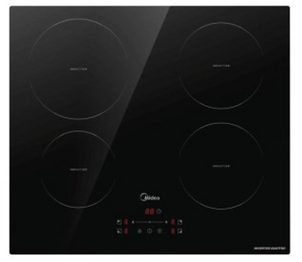 INDUKTIONSKOCHFELD MIH740F238K0  - Schwarz, Basics, Glas/Metall (59/6,2/52cm) - Midea