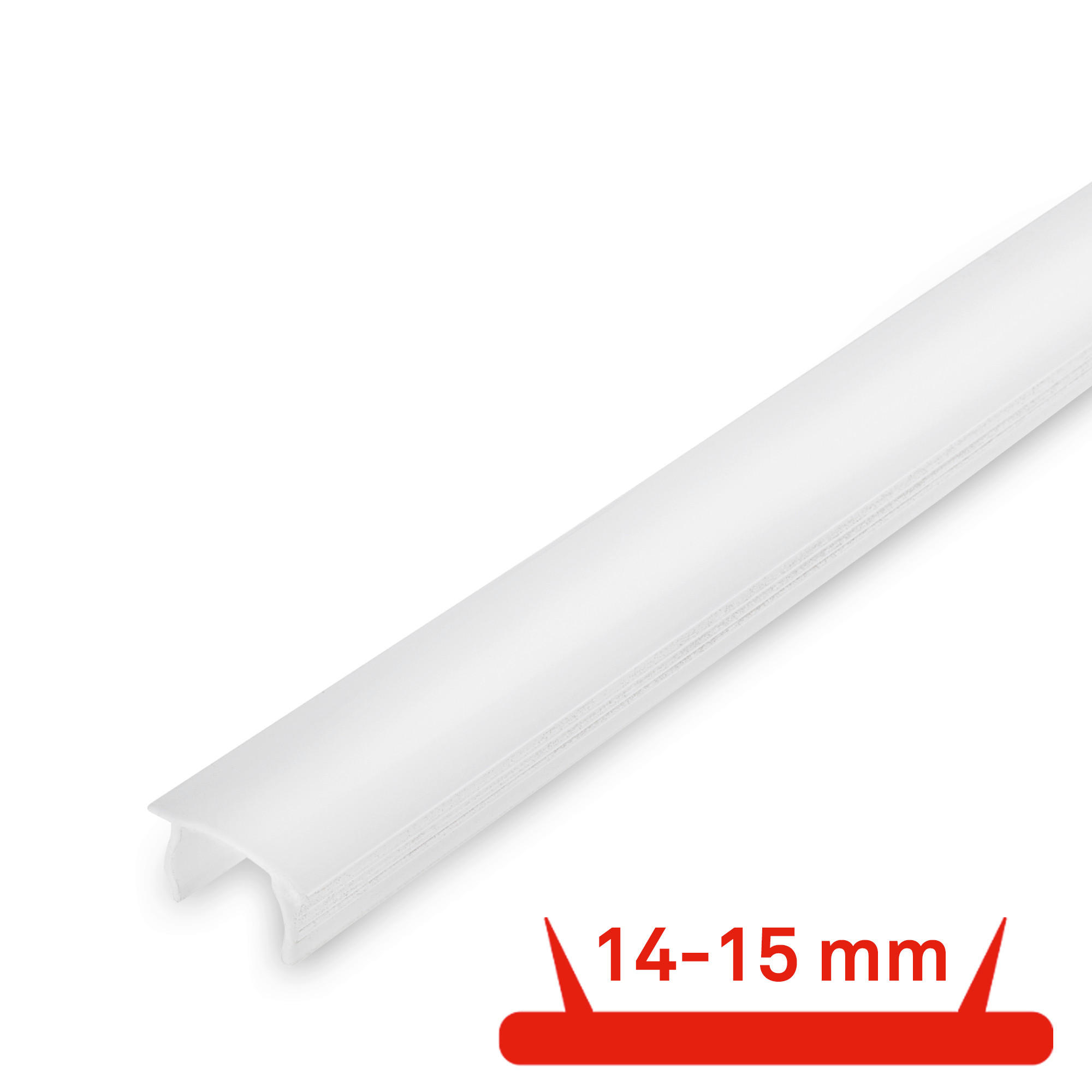 ABDECKKAPPEN  Pimp Your Panel Abdeckung  - Weiß, Basics, Kunststoff (130/1,4-1,5/1cm) - Briloner