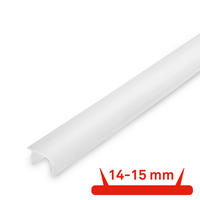POKRIVNE KAPICE  Pimp Your Panel Abdeckung    130/1,4-1,5/1 cm         - bela, Basics, umetna masa (130/1,4-1,5/1cm)
