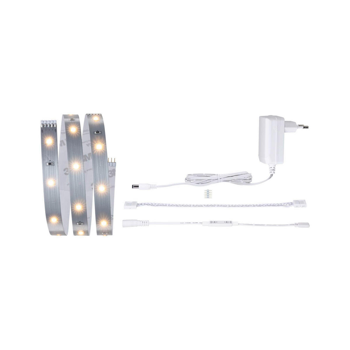 LED-STRIP    100 cm  - Silberfarben, Basics, Kunststoff (100cm) - Paulmann