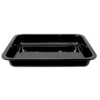 BACKBLECH  - Schwarz, KONVENTIONELL, Metall (40/29cm) - Zenker