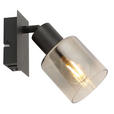 STRAHLER 15,8/8/15,8 cm - Schwarz, Basics, Glas/Metall (15,8/8/15,8cm) - Novel