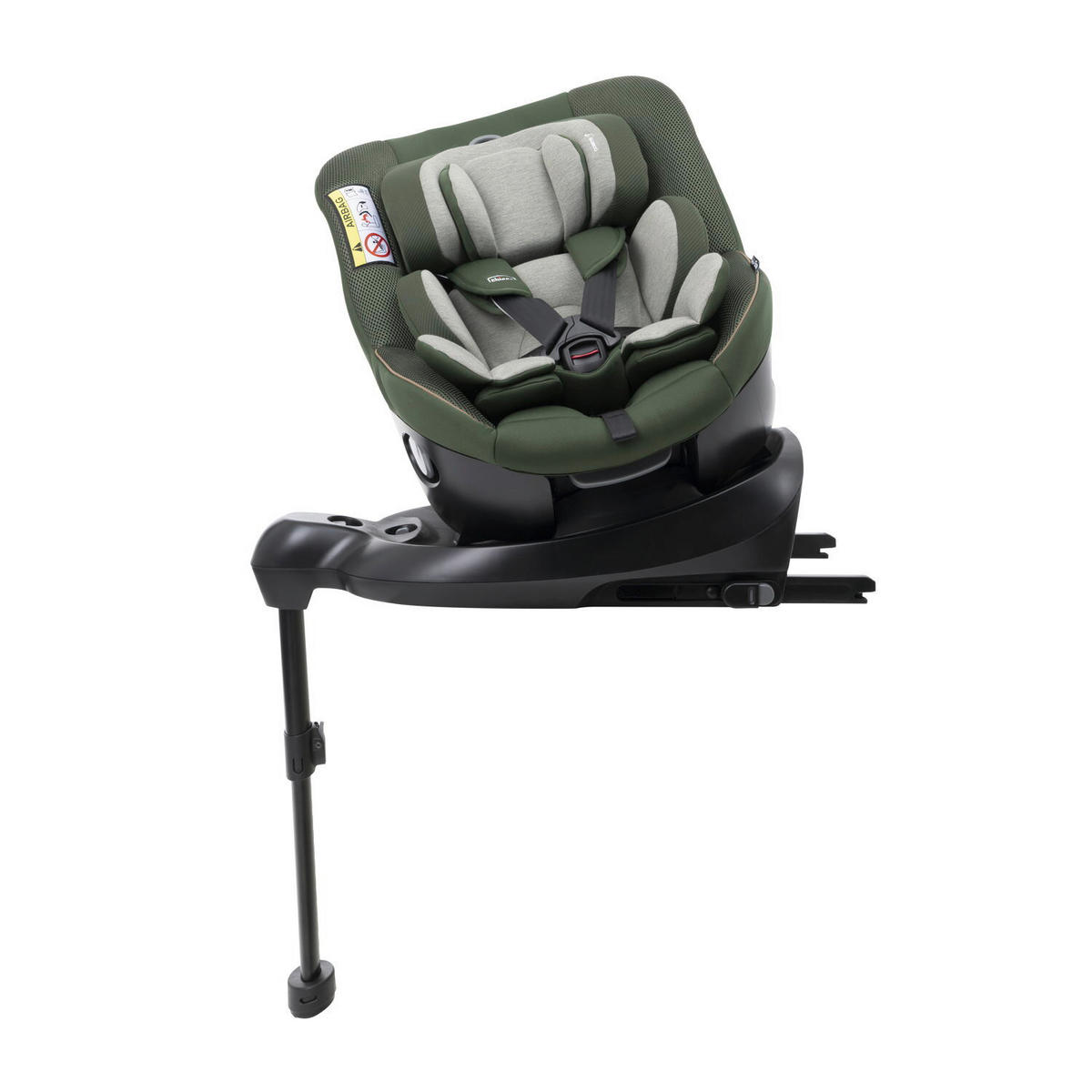 KINDERAUTOSITZ 105 I-Size  - Hellgrau/Grün, Basics, Textil (47/114/60cm) - Chicco