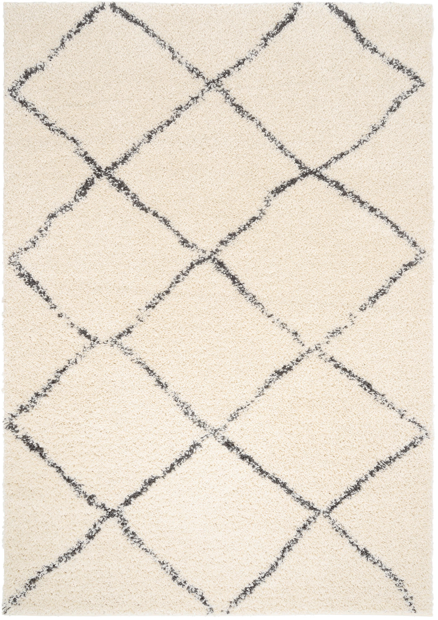 HOCHFLORTEPPICH 120/170 cm Gelb  - Gelb, Design, Textil (120/170cm) - Novel