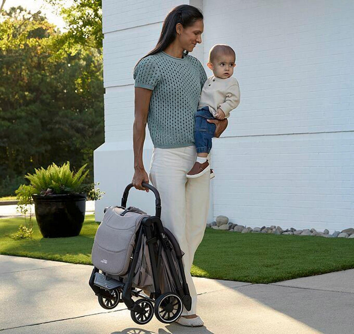 BUGGY TIRA  - Schwarz/Grau, Basics, Textil/Metall (53/114/100cm) - Britax Römer