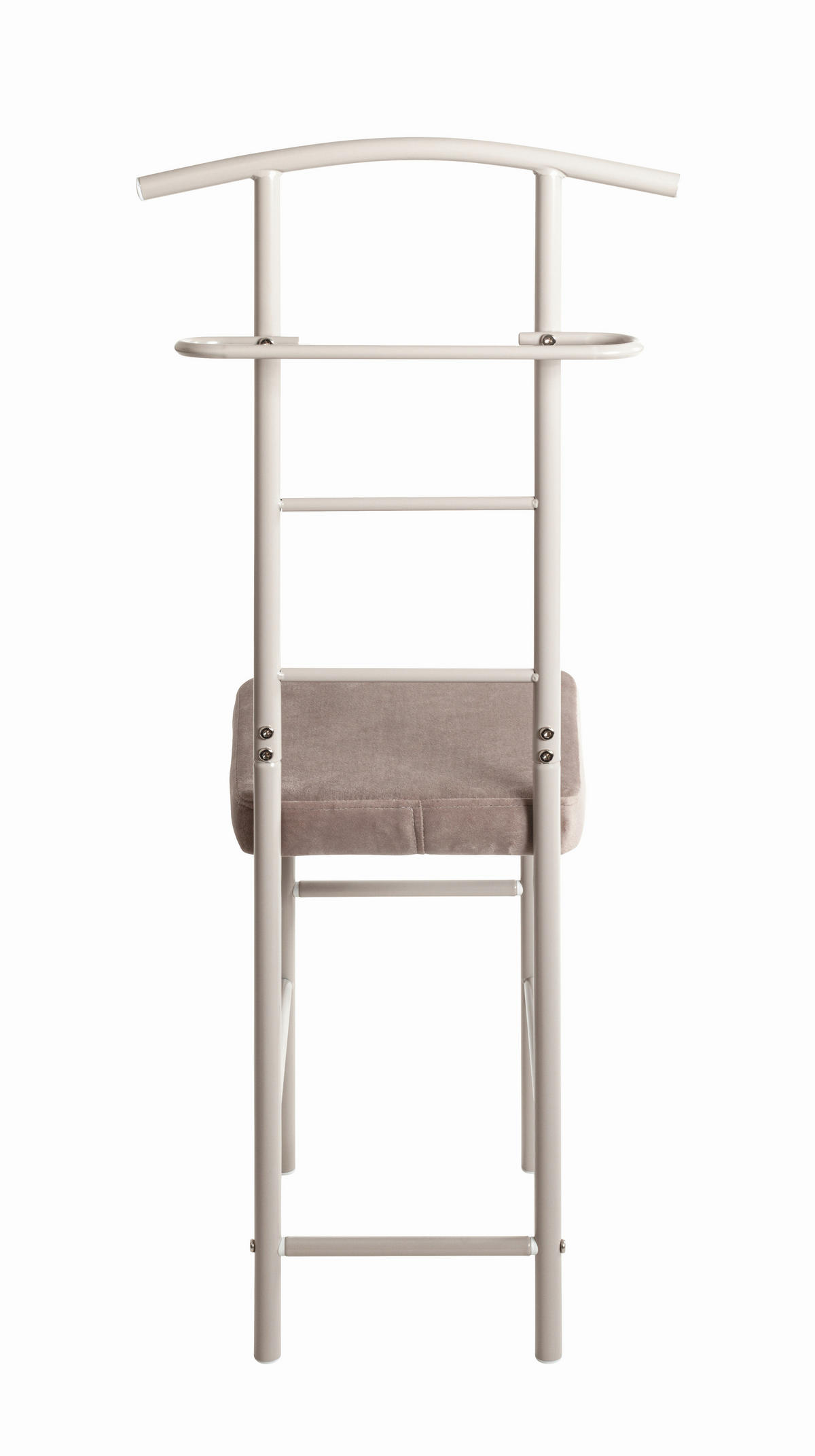 HERRENDIENER in Kaschmir 46/109/46 cm   - Kaschmir, Basics, Textil/Metall (46/109/46cm)