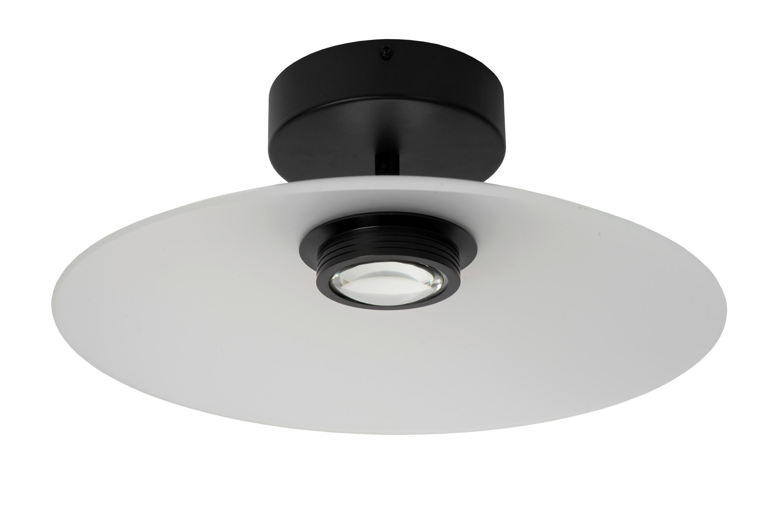 DECKENLEUCHTE MENGA 40/40/16 cm   - KONVENTIONELL, Glas (40/40/16cm) - Lucide