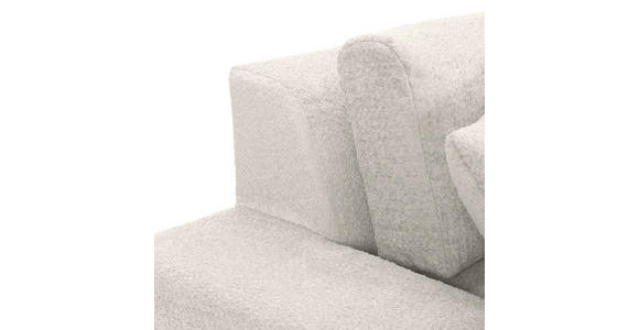 ECKSOFA  Beige Bouclé  - Greige/Beige, MODERN, Kunststoff/Textil (255/255cm) - Landscape