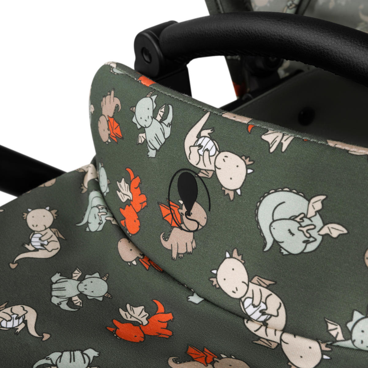 PUPPENWAGEN - Multicolor/Olivgrün, Basics, Textil/Metall (62/45/67cm) - ABC Design