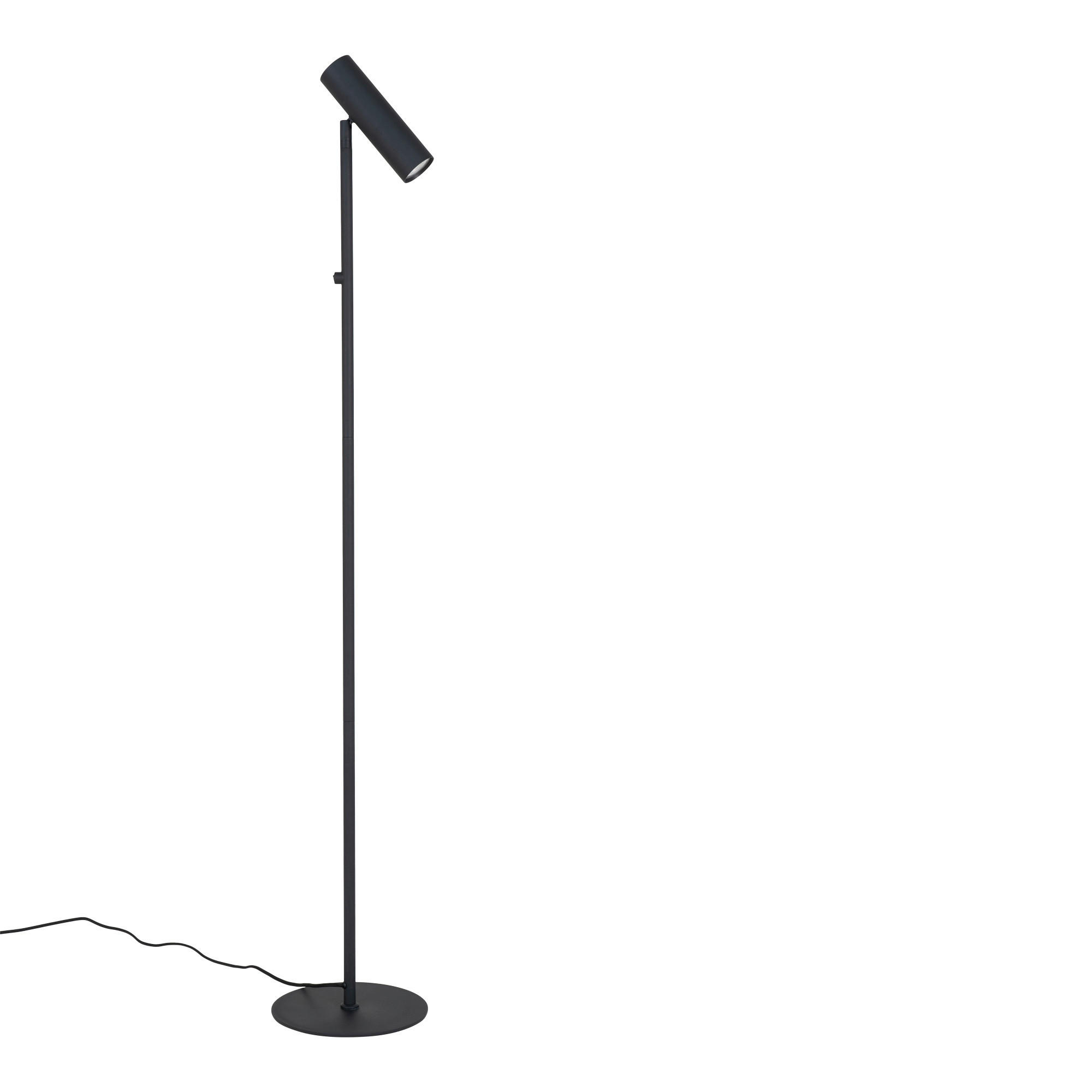 STEHLEUCHTE 25/150 cm    - Schwarz, Basics, Metall (25/150cm)