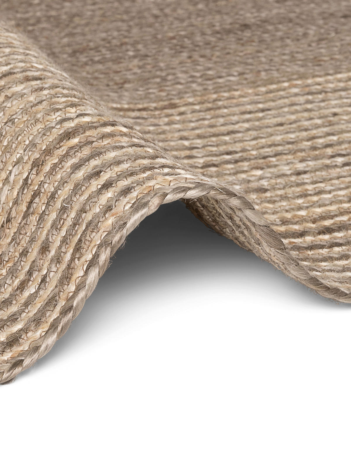 JUTETEPPICH 200/300 cm Juno Creme, Graubraun rechteckig  - Graubraun/Creme, Natur, Textil (200/300cm) - Hanse Home