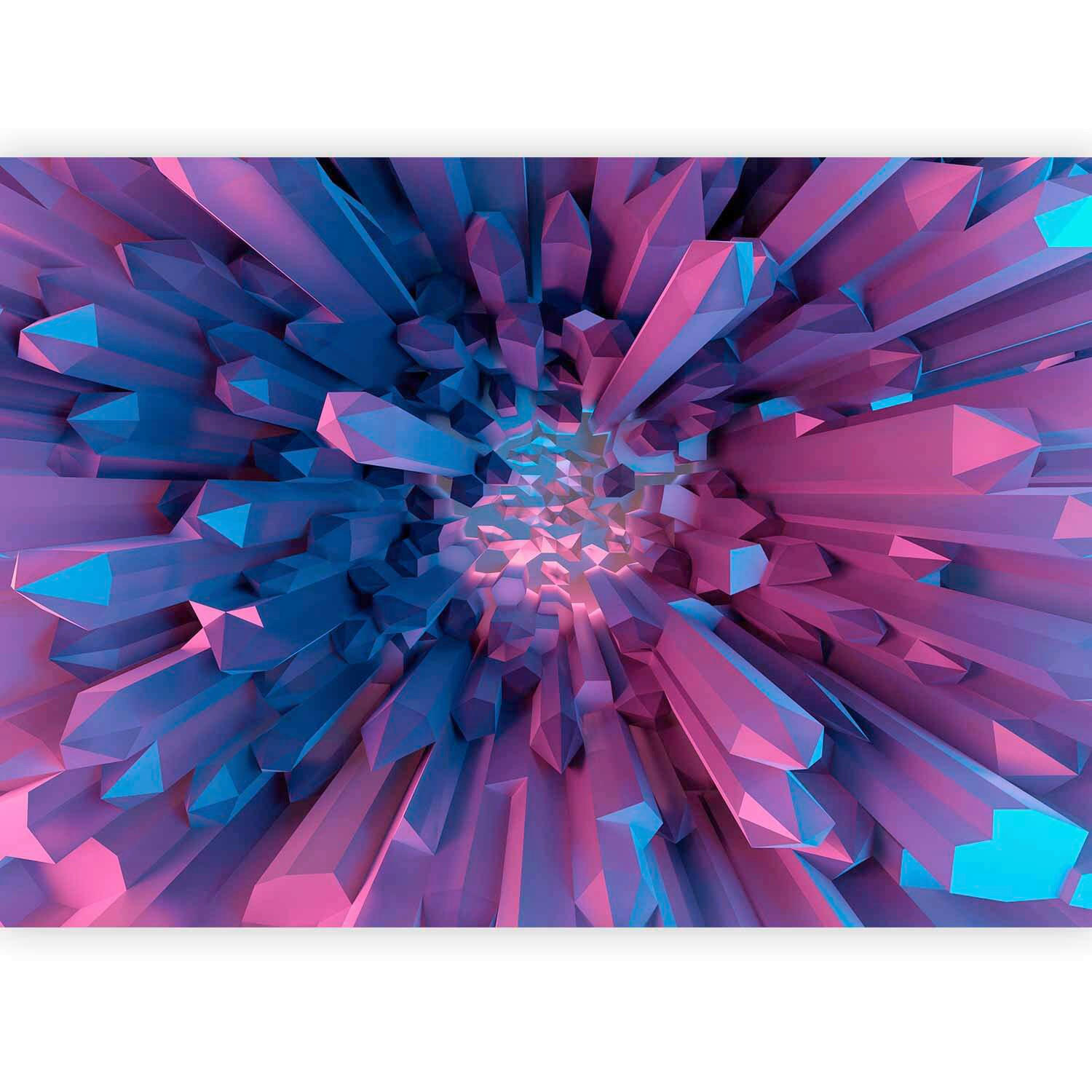 FOTOTAPETE  - Blau/Magenta, LIFESTYLE, Textil (100/70cm) - artgeist