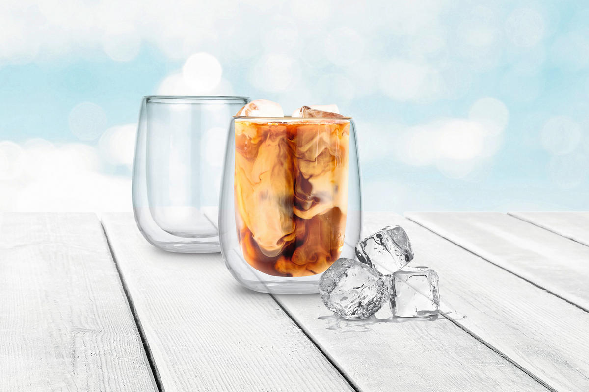 GLÄSERSET  2-teilig  - Transparent, Basics, Glas (9,5/8,5/11,1cm)