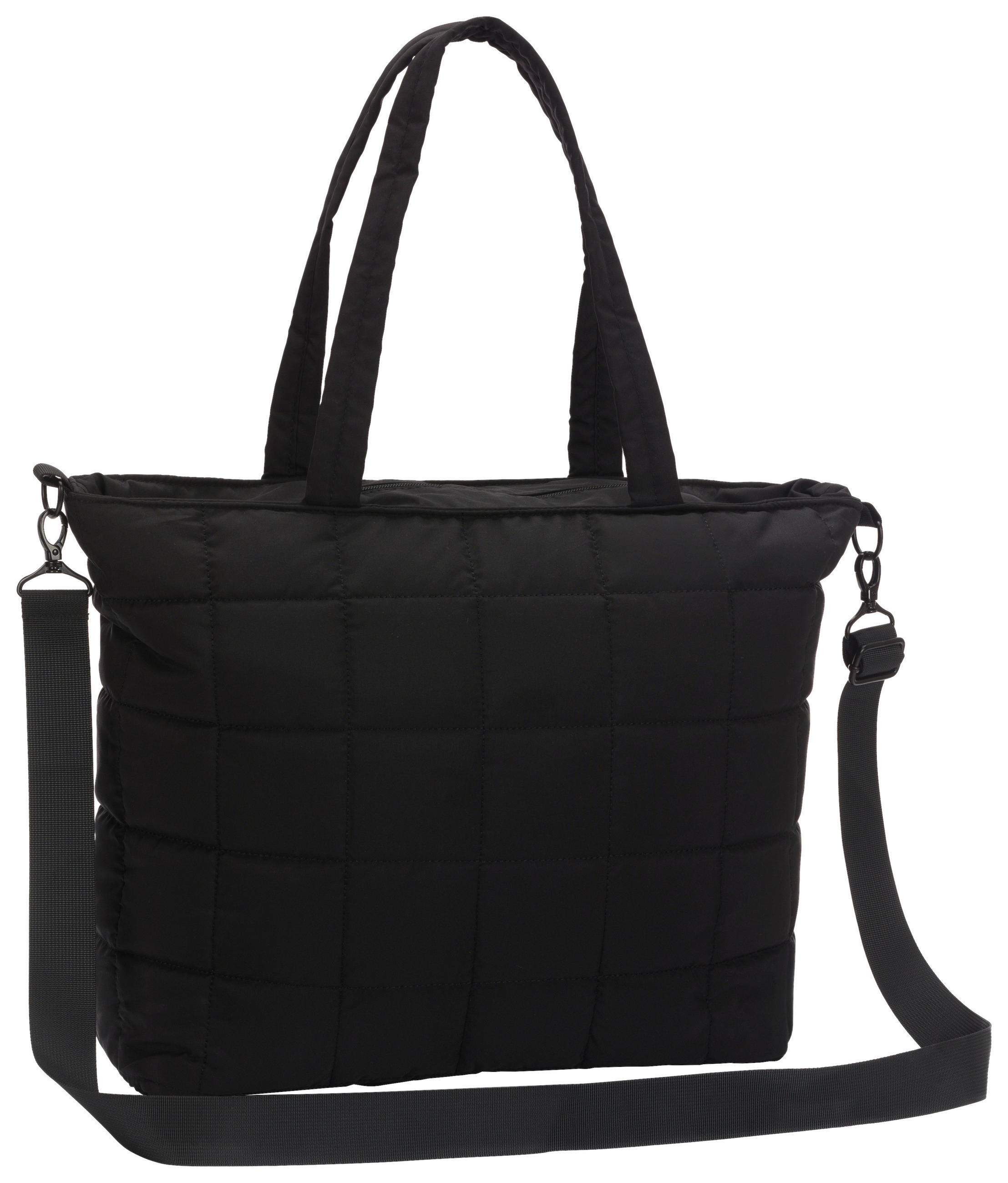 WICKELTASCHE  - Schwarz, Basics, Kunststoff (39/15/36cm) - Jimmylee