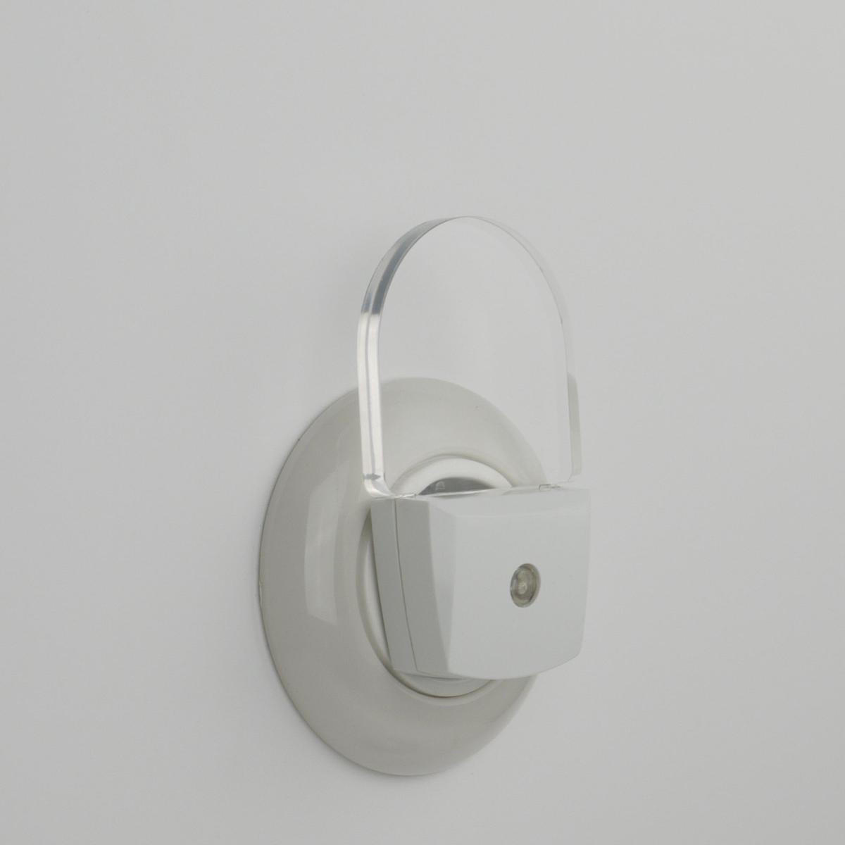KINDER-NACHTLICHT Slim 9,5/5,8/4,5 cm   - Weiß, Basics, Kunststoff (9,5/5,8/4,5cm)