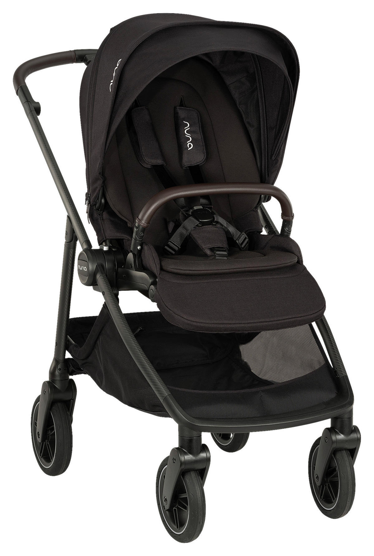 KINDERWAGEN Swiv  - Schwarz, Basics, Textil/Metall (94/54/103cm) - Nuna